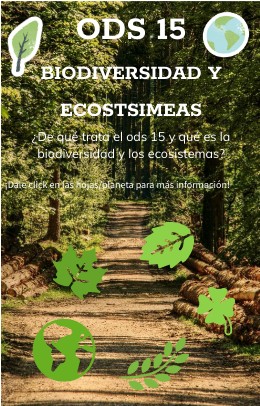 ODS 15 Biodiversidad | Genially