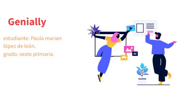introduccion a genially 6t primaria | Genially