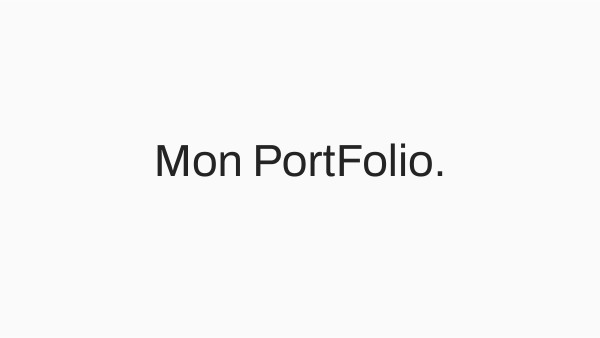 MINIMAL PRESENTATION | Genially