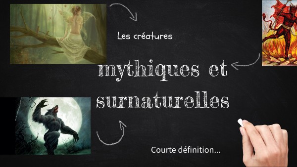 Les créatures mythiques | Genially
