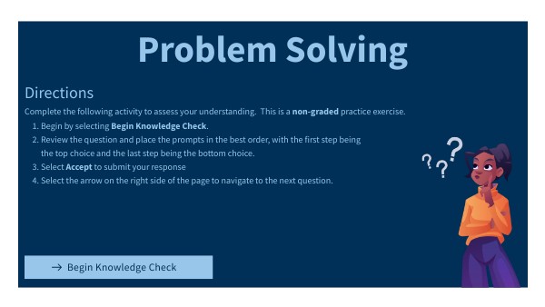 Example: Sorting question