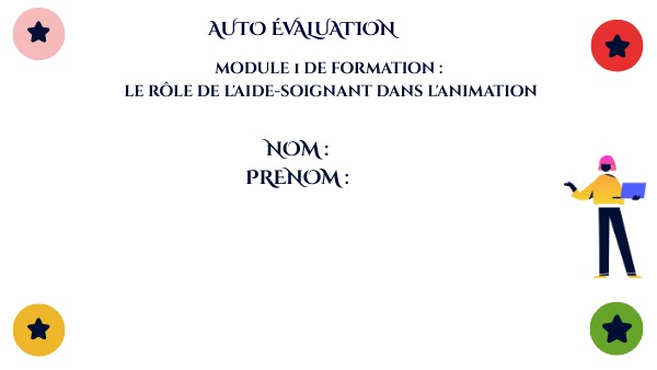 auto évaluation module 1