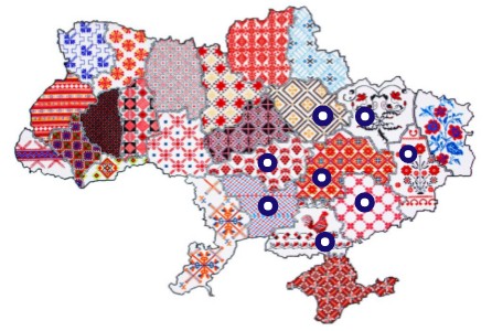 Вишивка України