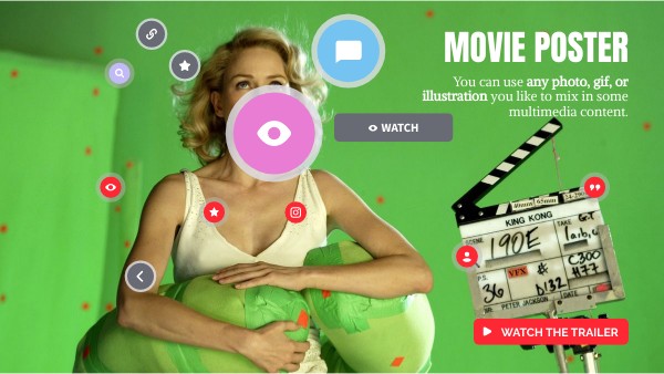 INTERACTIVE MOVIE POSTER