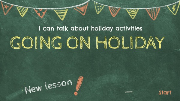 ANIMATED CHALKBOARD LEARNING UNIT | Genially