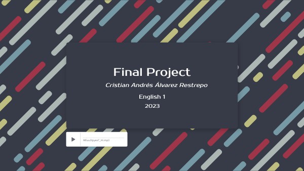 Final Project English | Genially