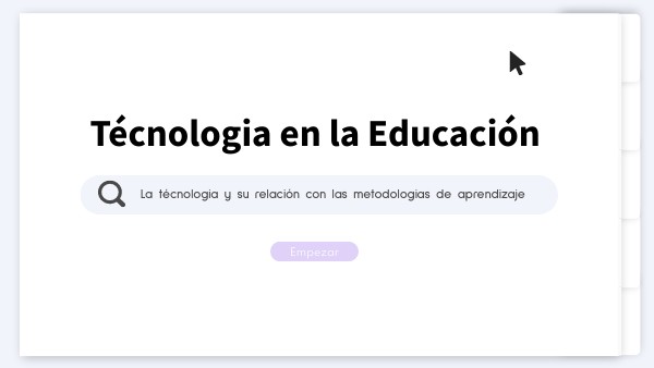 Tecnología en la Educación | Genially