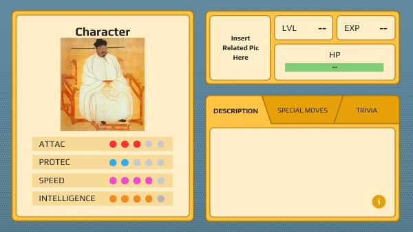 Copy - Pokemon CHARACTER SHEET | Genially