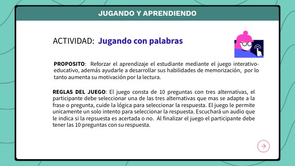COMPLETAR LA FRASE JUEGO