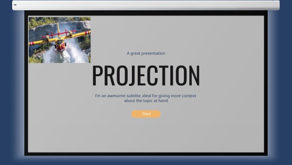 PROJECTION PRESENTATION | Genially