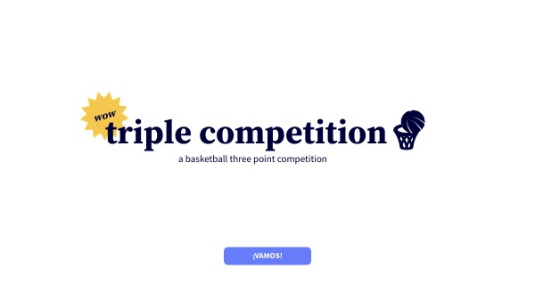 THREE POINT COMPETITION | Genially
