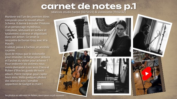 Corde - Carnet de notes p.1 | Genially