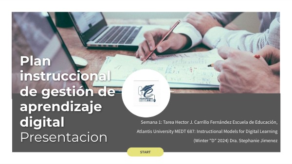 PLAN DISEÑO INSTRUCCIONAL DE APRENDIZAJE DIGITAL | Genially