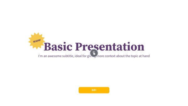 BASIC PRESENTATION | Genially