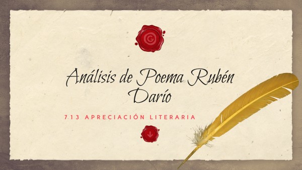 Análisis Poema Rubén Darío | Genially