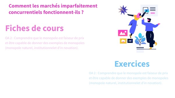 Comment les marchés imparfaitement concurrentiels fonctionnent-ils