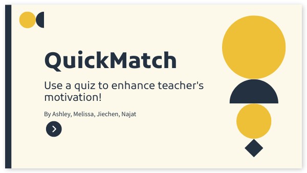QuickMatch | Genially