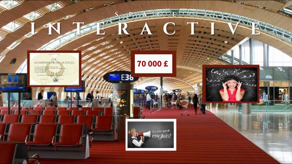 Image interactive espace