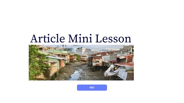 Article Mini Lesson