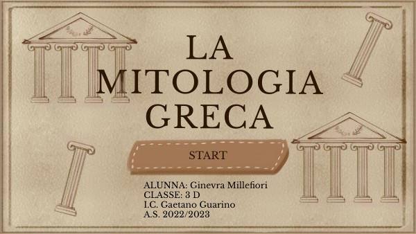 la mitologia greca