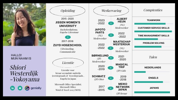 CV INFOGRAPHIC DATA