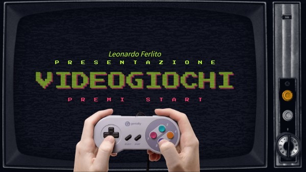 presentazione videogiochi