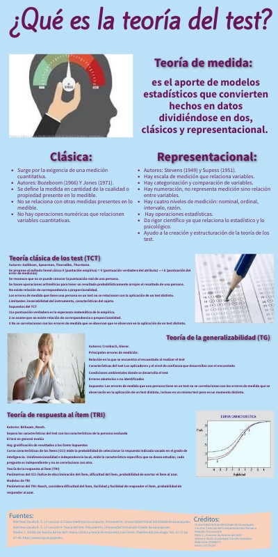 ¿Qué es la teoría del test? | Genially