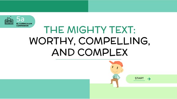 Complex Text & Vocab