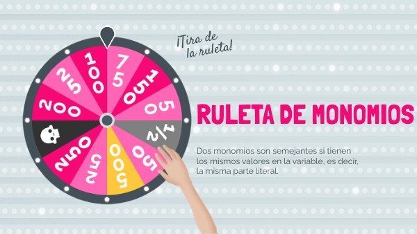 QUIZ Monomios Semejantes