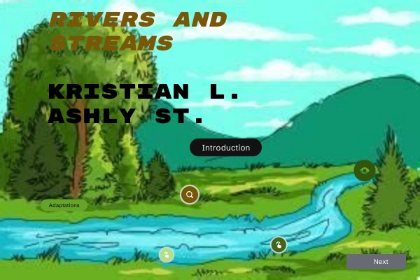 Rivers and streams by Kristian Llhesi and Ashly Saint Victor