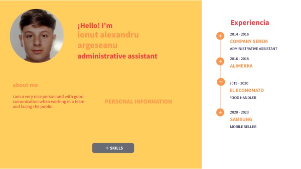 CV BÁSICO | Genially