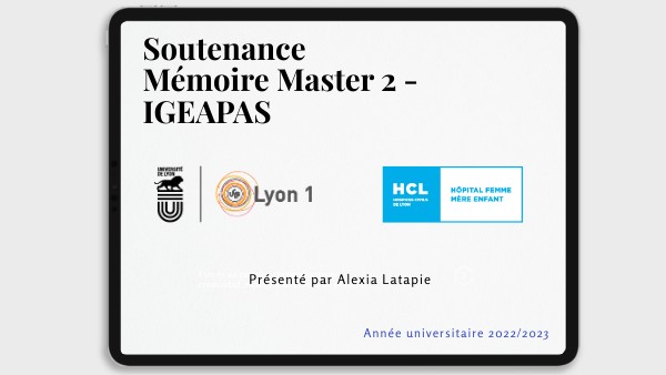 Mémoire M2