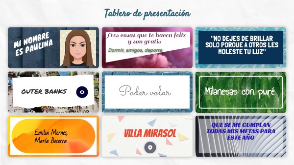 Nos presentamos