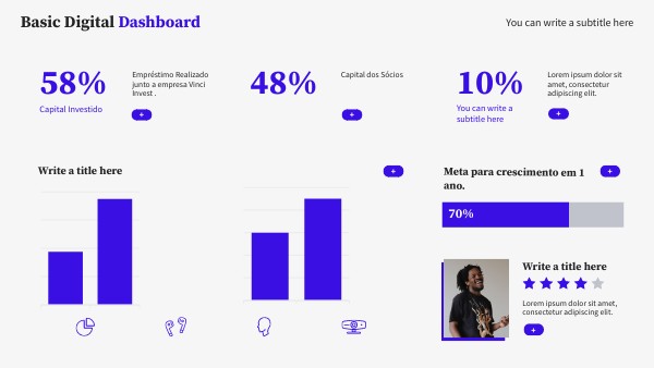 BASIC DIGITAL DASHBOARD | Genially