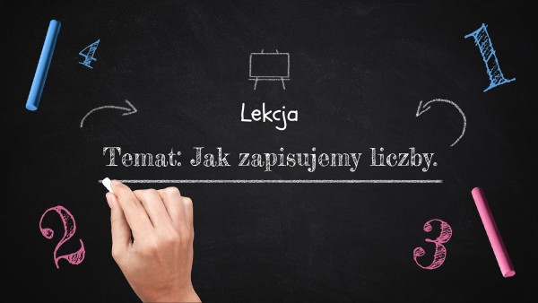 Klasa 4 Lekcja 3. Jak zapisujemy liczby.