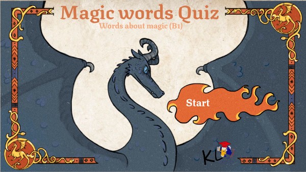 Magic words quiz (b1) | Genially