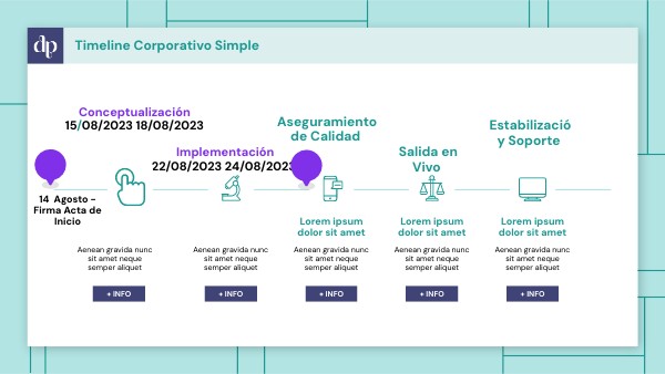 TIMELINE CORPORATIVO SIMPLE