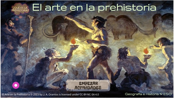 El arte en la Prehistoria (1º ESO)