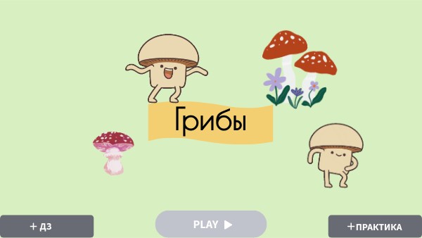 Грибы