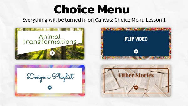 Choice Menu 4/5