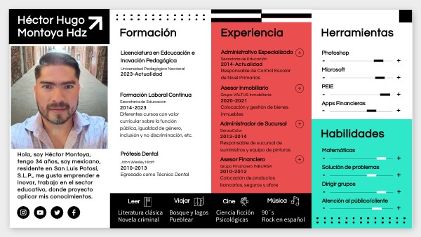 CV COMPACTO | Genially