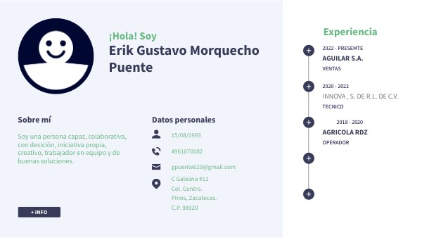 CV BÁSICO | Genially