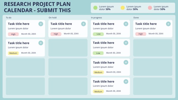 CONTENT PLAN CALENDAR | Genially