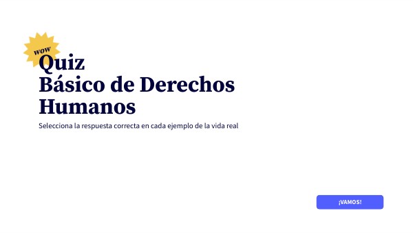 Derechos humanos | Genially