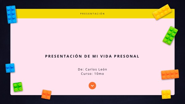 Presentación de mi vida personal