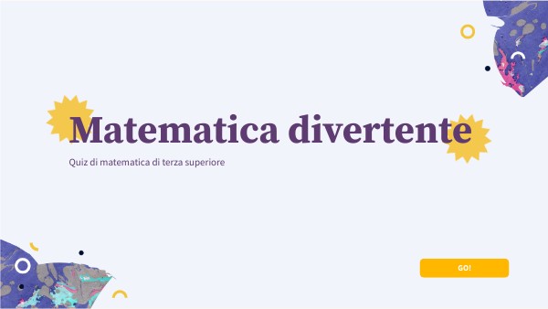 Matematica | Genially