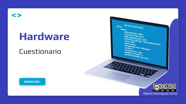 Cuestionario de Hardware | Genially
