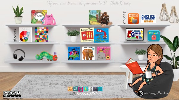 Virtual library EDITABLE | Genially