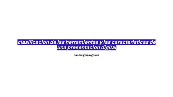 PRESENTACIÓN DIGITAL | Genially