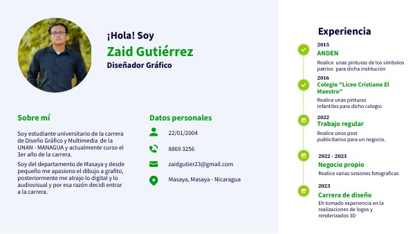 CV BÁSICO | Genially